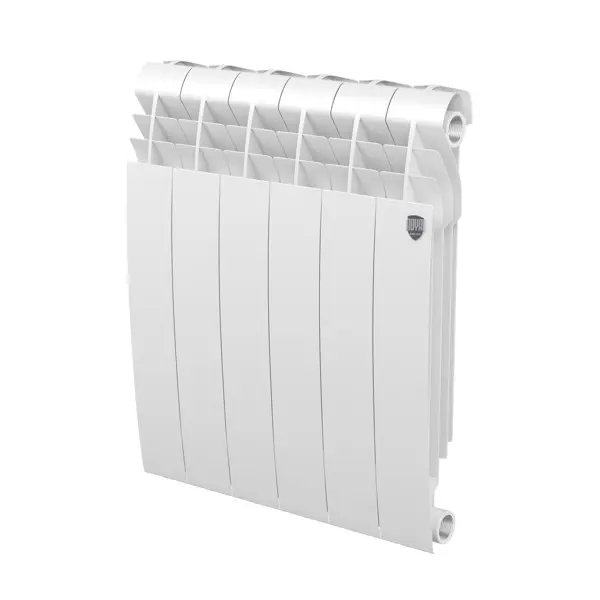 Радиатор секционный Royal Thermo Biliner 350/87 6 секций боковое подключение биметалл белый