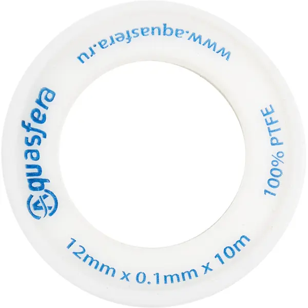 Лента-фум 12x0.1 мм 10 м для воды