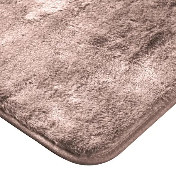 Коврик для туалета Swensa Swanny Fossil4 SWM-2400BPN-T 50x50 см цвет серо-розовый