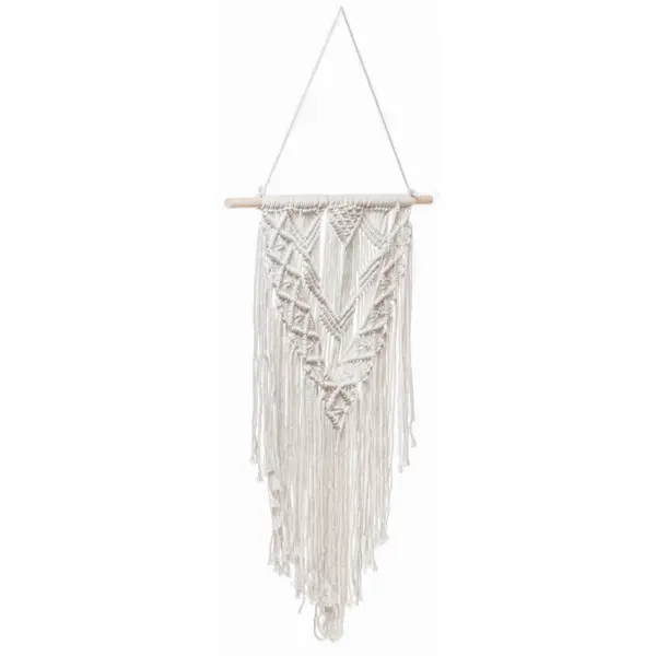 Панно Бохо белый 50x70 см