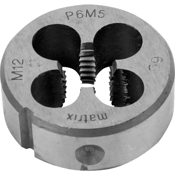Плашка Matrix 77096 М12x1.75 мм