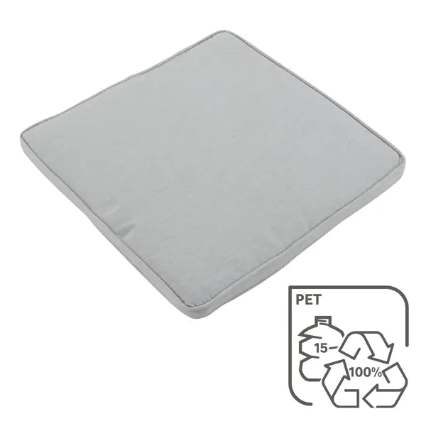 Подушка для стула Naterial Reseat 50x50 см жемчужный