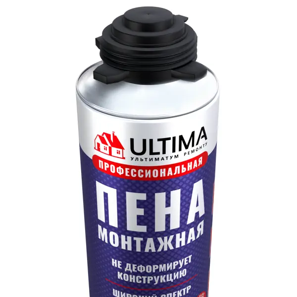 Пена монтажная профессиональная Ultima выход пены 26 л всесезонная 500 мл