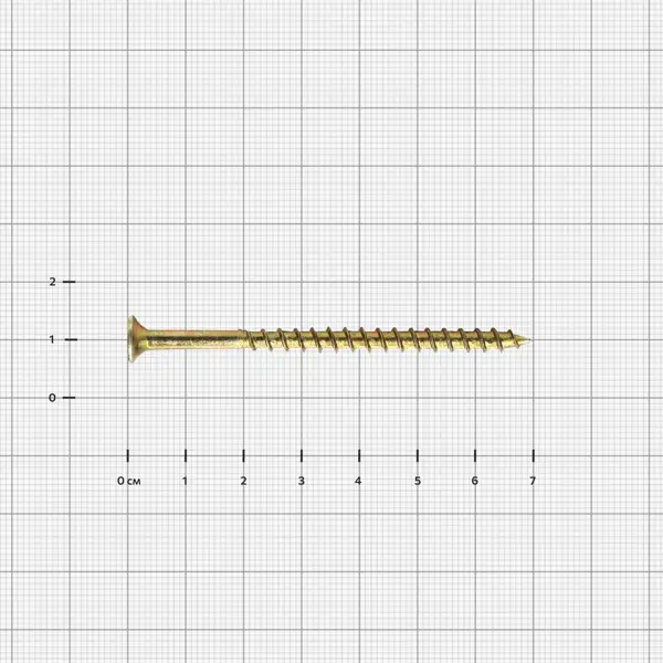 Шурупы для деревянного домостроения DILWIS 4.2x70 на вес