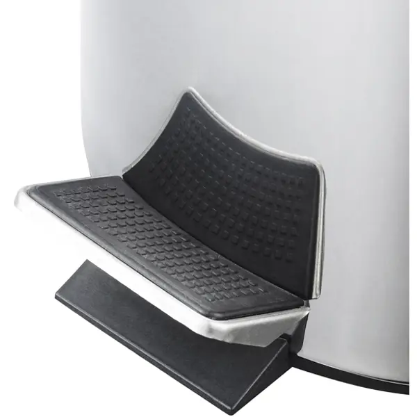 Бак для мусора в ванную комнату KONSENSA Терни 12 л сталь цвет хром