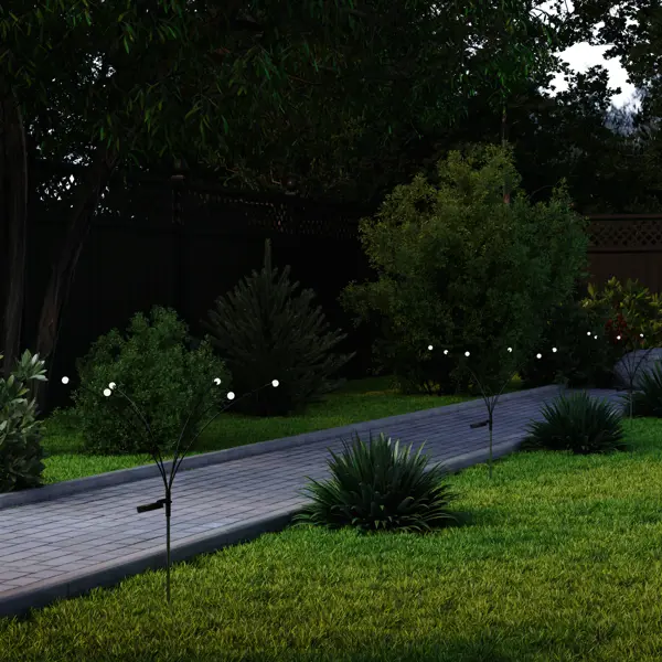 Светильник в грунт KREAFORTA Nipigon на солнечных батареях IP44 цвет черный