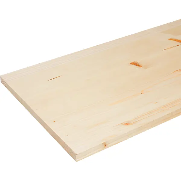 Мебельный щит 800x300x18 мм хвоя сорт A/B
