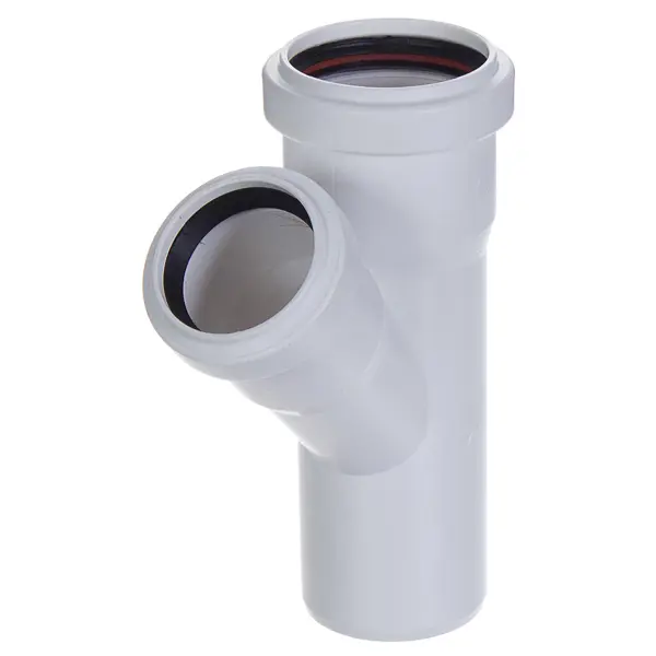 Тройник Equation 50x40/45° мм с шумопоглощением полипропилен