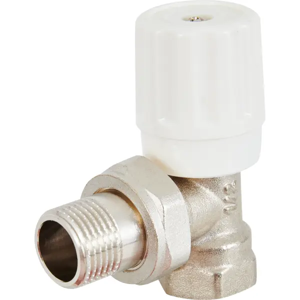 Вентиль для радиатора угловой Спец 1/2" латунь