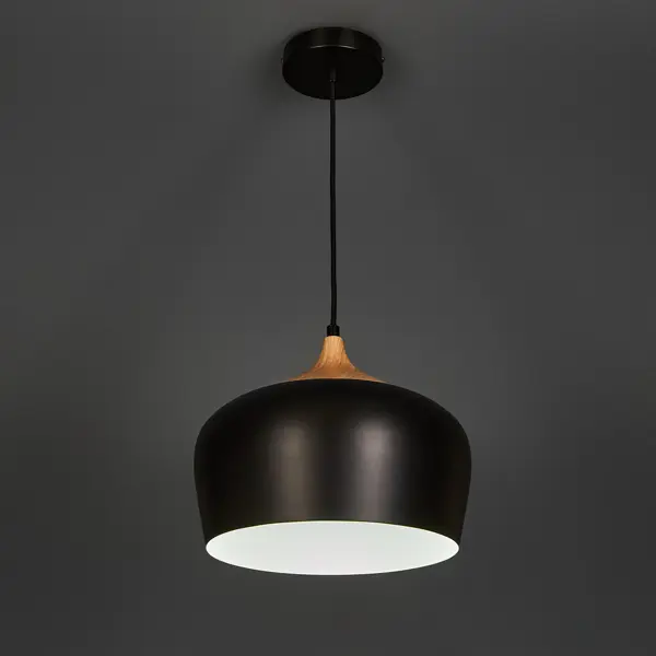 Светильник подвесной Inspire «Fresno» 3 м2 цвет черный