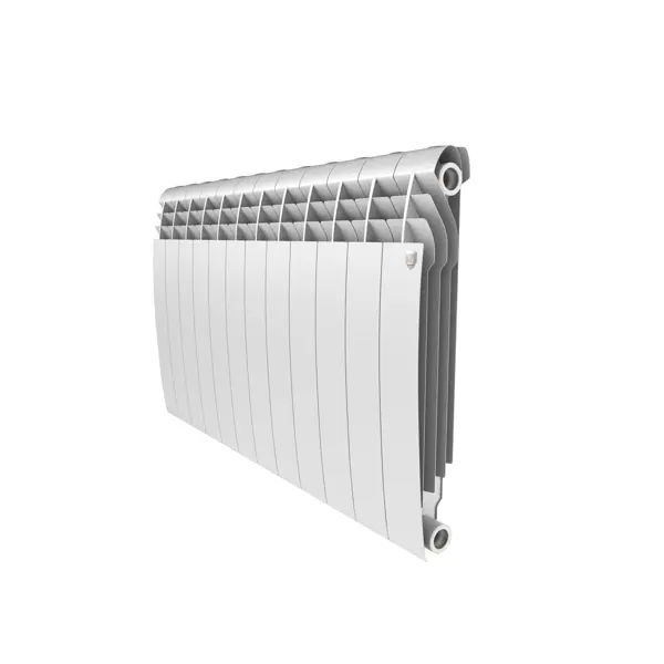 Радиатор секционный Royal Thermo Biliner 500/87 12 секций боковое подключение биметалл белый