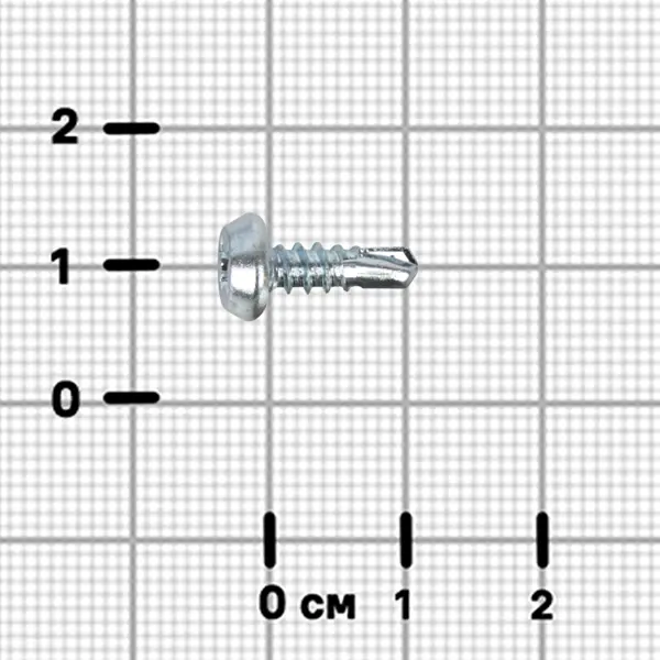 Саморезы по металлу DILWIS с буром 3.5x11 мм 100 шт.