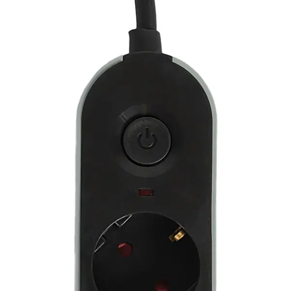 Удлинитель бытовой Skybeam 3 розетки 1.5 м цвет черный