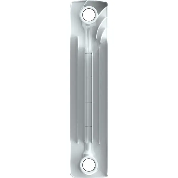 Радиатор секционный Equation Bimetal 350/90 10 секций боковое подключение биметалл белый