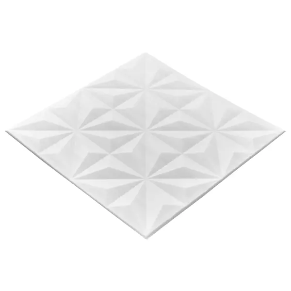 Потолочная плитка экструдированная полистирол белая Decoflair 0819L 50x50 см 2 м²