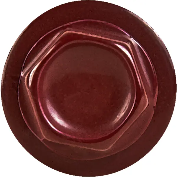 Саморезы кровельные по металлу с пресс-шайбой RAL 3005 6.3x51 4 шт.