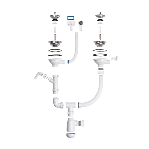 Сифон двойной Equation d90 мм