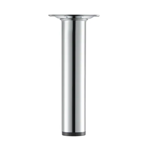 Ножка для мебели круглая ⌀30 мм высота 150 мм хром