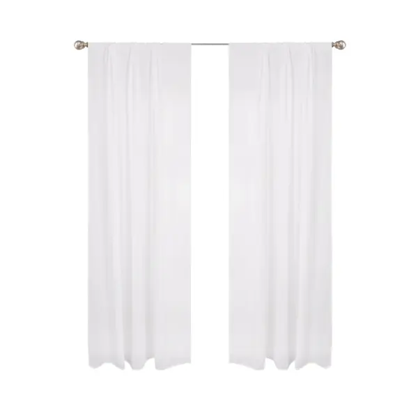 Тюль на ленте Дарсия 280x300 ми цвет белый