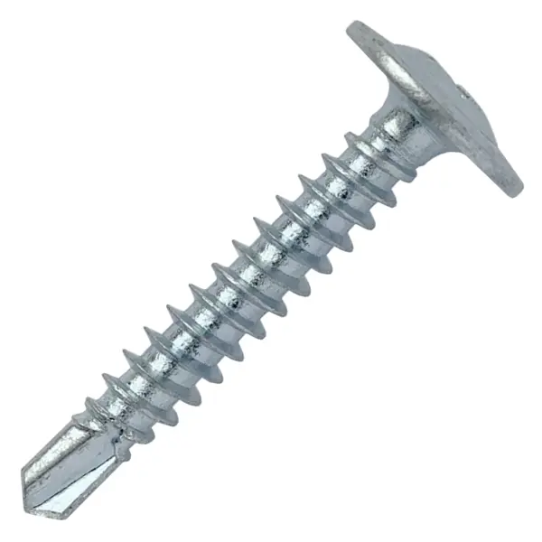 Саморезы по металлу Dilwis с пресс-шайбой со сверлом оцинкованные 4.2x32 мм 1 кг