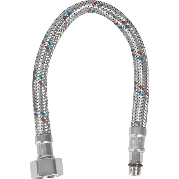 Гибкая подводка для воды Aquabeam 1/2 М10x18 30 см наружная-внутренняя резьба