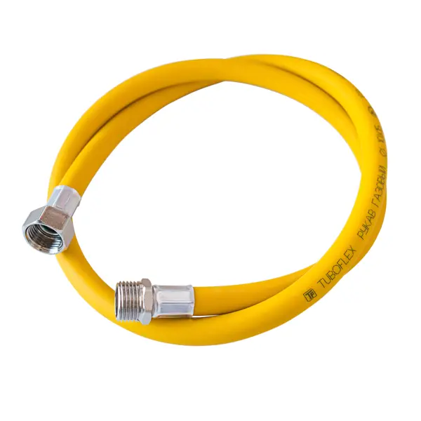 Газовый шланг армированный Tuboflex 1/2" ВР-НР 1.5 м