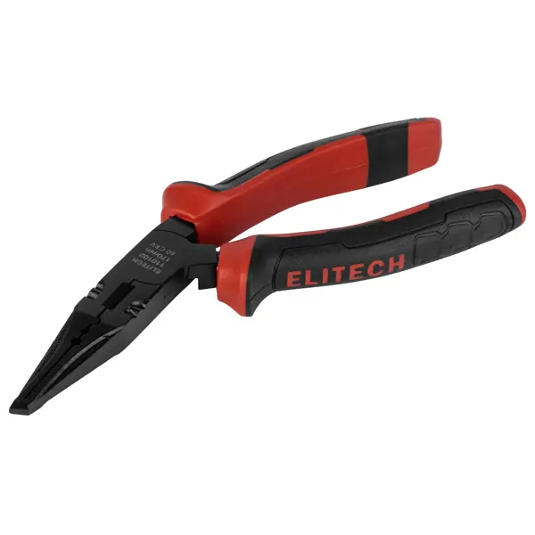Плоскогубцы изогнутые Elitech 110102 160 мм