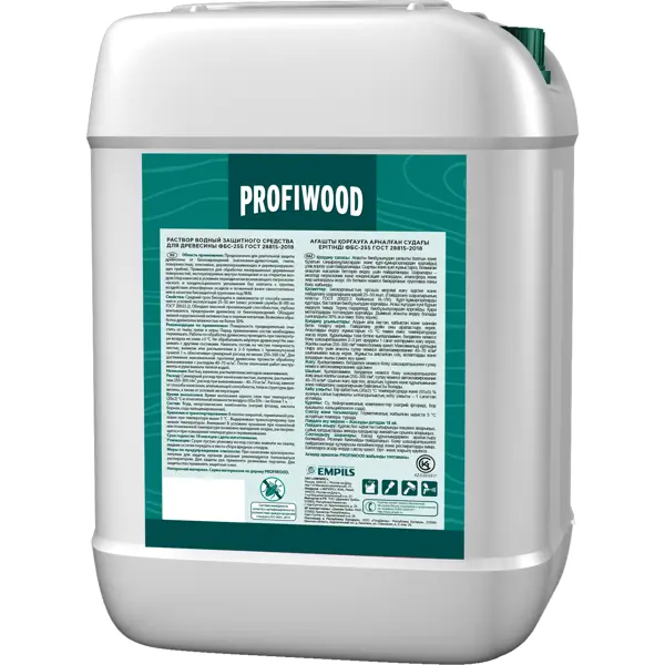 Раствор деревозащитный Profiwood ФБС-255 10 кг