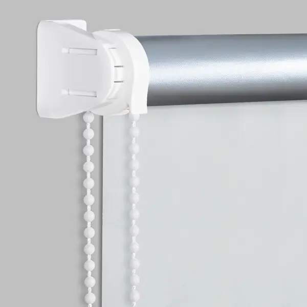 Штора рулонная блэкаут Silver 50x175 см бежевая