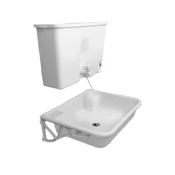 Водонагреватель наливной с раковиной ДТРД 22 л пластиковый бак