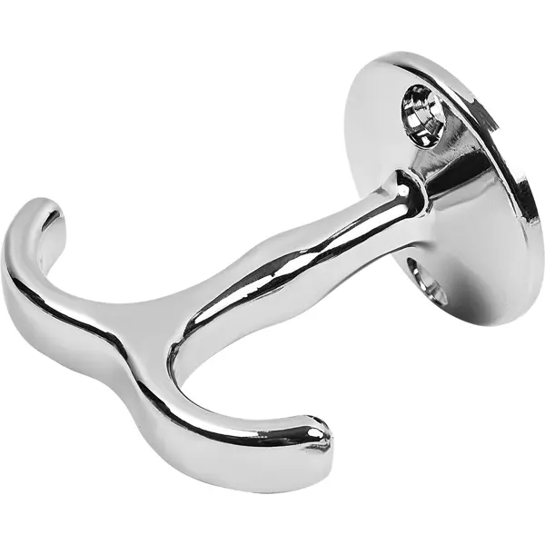 Крючок мебельный 3.6x5.7x5.45 см цвет хром