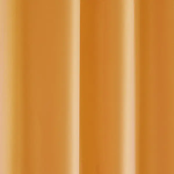 Штора на ленте 200x280 см цвет манго
