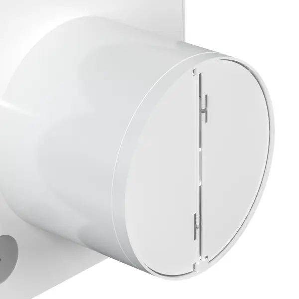 Вентилятор осевой вытяжной Diciti Silent 4C D100 мм 25 дБ 90 м³/ч обратный клапан цвет белый