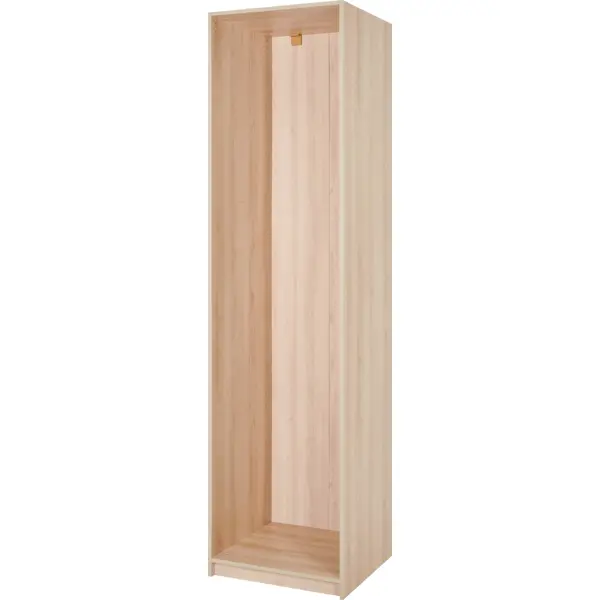 Каркас шкафа Лион 60x232.2x54.5 см ЛДСП цвет дуб комано с петлями