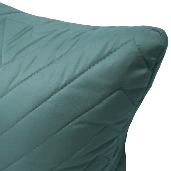 Подушка Inspire Nicolosi 45x45 см цвет бирюзовый