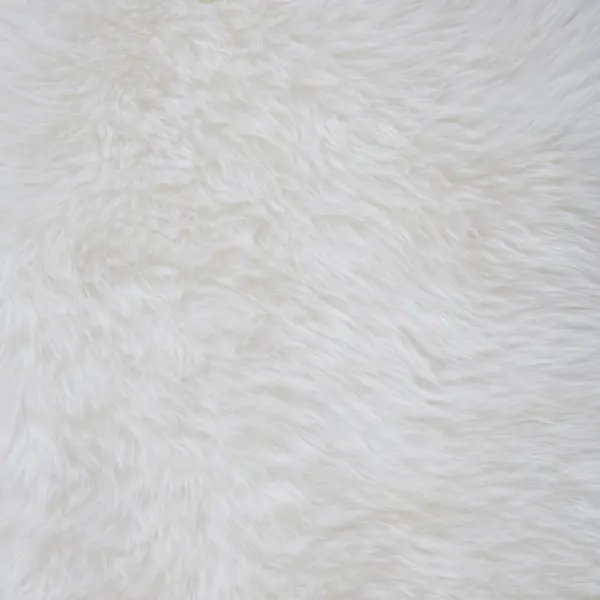 Шкура Овечья двойная 50х155 см шерсть цвет белый