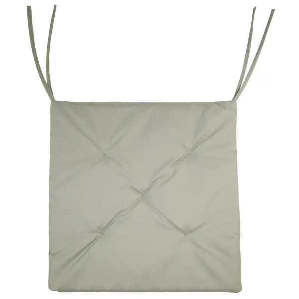 Подушка для стула Linen Way 40x40 см цвет светло-серый