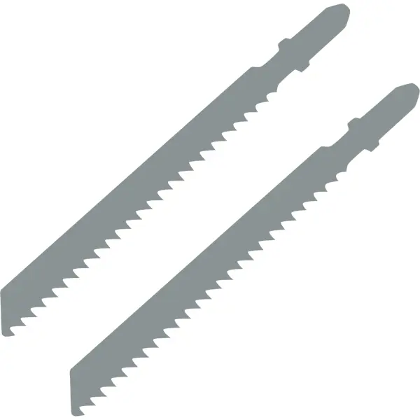 Пилка для лобзика по дереву Elitech T111C 75 мм 2 шт.