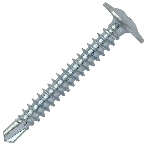 Саморезы по металлу Dilwis с пресс-шайбой со сверлом оцинкованные 4.2x41 мм на вес