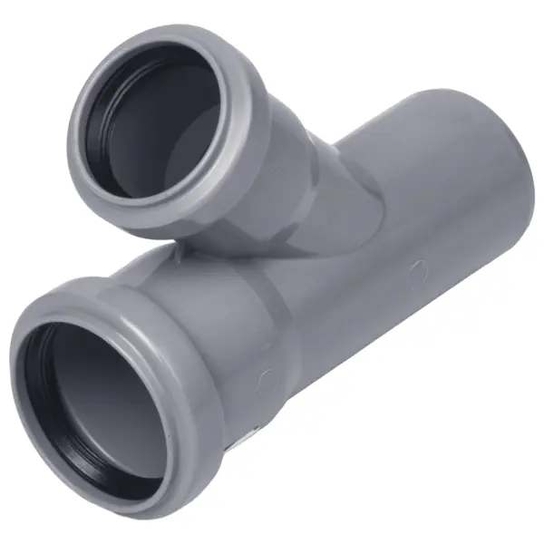 Тройник Политрон 40x40x40/45° полипропилен