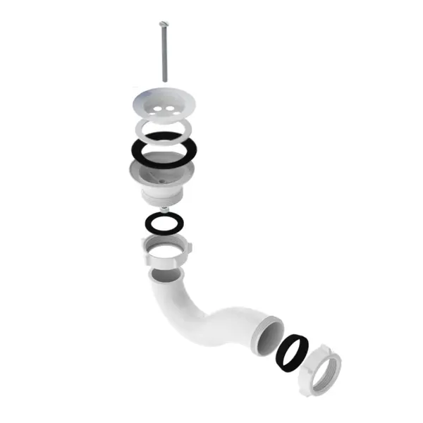 Сифон для душевого поддона 50 мм полипропилен