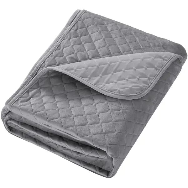 Покрывало Velvet 200x220 см полиэстер цвет серый