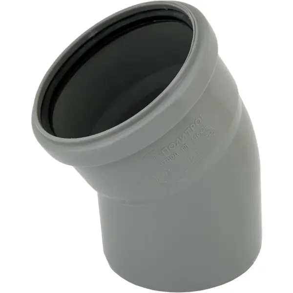 Отвод 30° 110 мм полипропилен