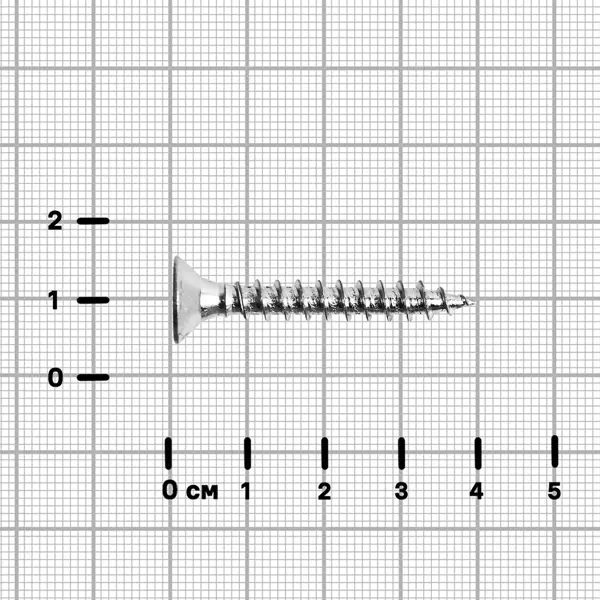 Саморезы универсальные Standers оцинкованные 6x40 на вес