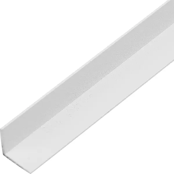 Профиль L-образный алюминий окрашенный 15x15x1x2700 мм белый