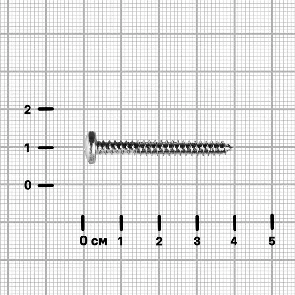 Саморезы универсальные полусферические острые оцинкованные 5x40 12 шт.