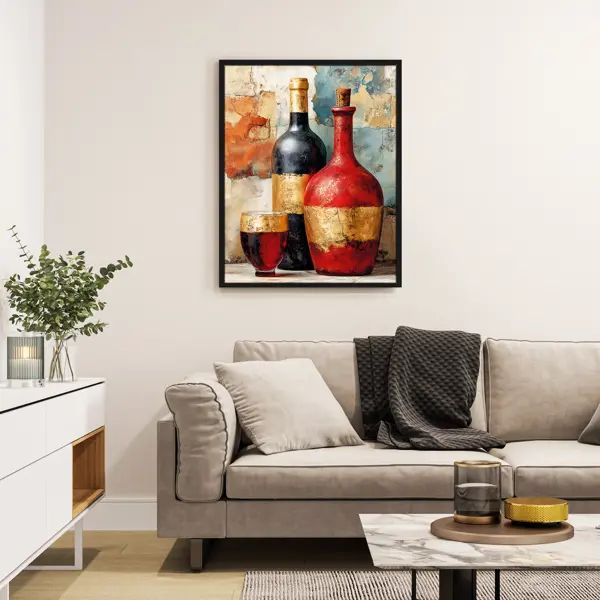 Картина в раме Postermarket Натюрморт 40x50 см цвет разноцветный