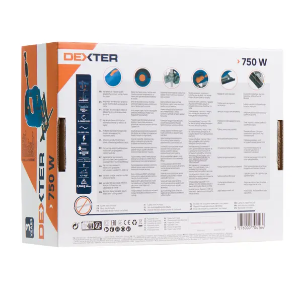 Лобзик сетевой Dexter 750JS3-100.5, 750 Вт