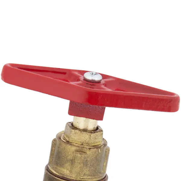 Вентиль запорный Santechsystems 15б1п DN15 PN16 1/2" ВР ручка барашек латунь