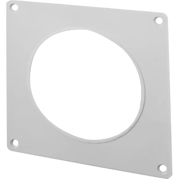 Пластина настенная для круглых воздуховодов Equation D100 мм пластик